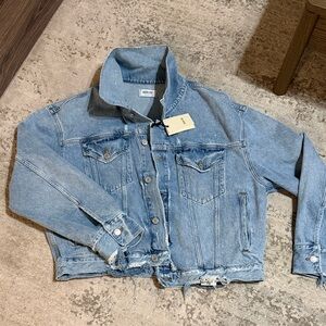 Agolde Light Blue Denim Jacket